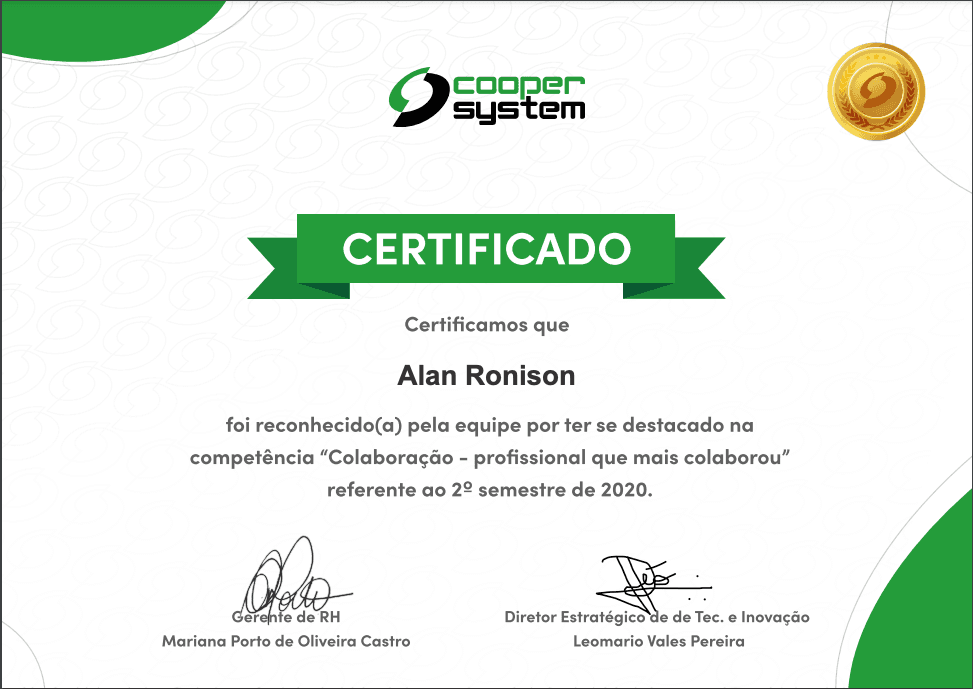 Profissional que mais colaborou